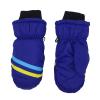 Water-proof Mittens Toddler Mittens Baby Toddler Boys Kids Winter Gloves Skiing Gloves Snow For (Blue, 3-5 Years) view 1