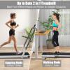 SAFEPLUS Foldable Treadmills for Home, 2 in 1 Walking Pad Portable Folding Under DeskTreadmills with Walk and Jog & Run Modes for Office Treadmil view 2