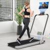 SAFEPLUS Foldable Treadmills for Home, 2 in 1 Walking Pad Portable Folding Under DeskTreadmills with Walk and Jog & Run Modes for Office Treadmil view 4