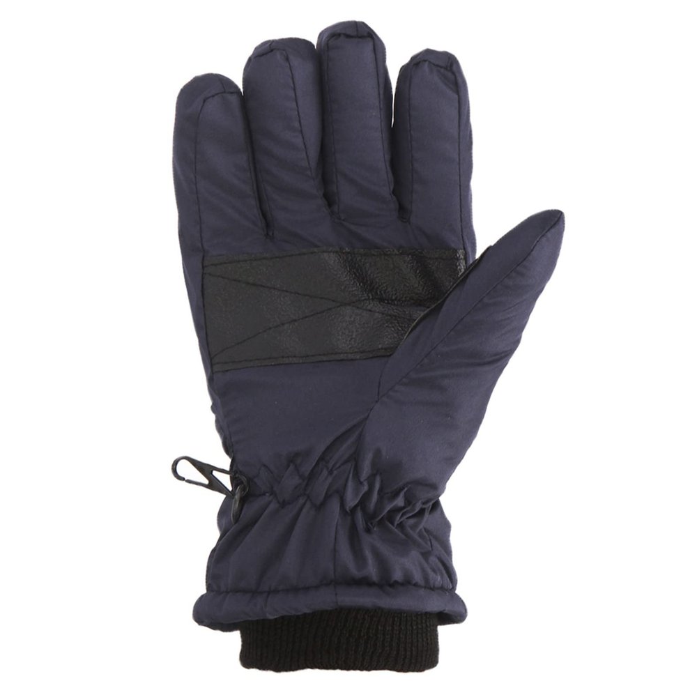 Skating Windproof Girls M/L Size Winter Ski Warm Outdoor Kids Snow Boys Gloves Snowboarding Kids Boys Winter (Navy, L)