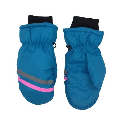 Water-proof Mittens Toddler Mittens Baby Toddler Boys Kids Winter Gloves Skiing Gloves Snow For (Green, 3-5 Years)