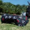 Barudan Golf Club Covers, 3pcs Golf Club Head Covers for Driver, Woods and Hybrids, Rose and Skeleton Driver Fairway Rescue Headcovers Set, Designed to Fit All Brand Golf Clubs view 4