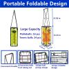 ELKCIP Portable Pickleball & Tennis Ball Collector - Pickleball Retriever Basket Carrier Gatherer Picker Hopper Container for Picking and Storage Training Tool for Ball, Foldable view 2