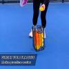 ELKCIP Portable Pickleball & Tennis Ball Collector - Pickleball Retriever Basket Carrier Gatherer Picker Hopper Container for Picking and Storage Training Tool for Ball, Foldable view 4