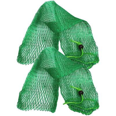 2pcs Portable Fish Bag Folding Fishing Net Drawstring for Easy Storage and Fish Catching Lightweight and Fishing Accessories