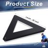 Deekin Hockey Passer Training Aid Hockey Passer Rebounder Heavy Duty Passing Trainer with Rubber Rebounder for Improves Puck Control Passing Shooting One-timers Works on and Off Ice (Triangle) view 2