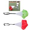 SGerste 43 Inch Kids Junior Drag Chute Running Speed Power Training Parachute 2pcs (Red + Green) view 3