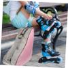 Homoyoyo Roller Skate Bag Mesh Cloth Breathable Ice Skate Bags with Adjustable Shoulder Strap Large Capacity Triangle Skates Shoes Bag for Roller Skates Inline Skates Outdoors view 3