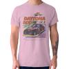 NASCAR Daytona 500 Car 92 Mens and Womens Short Sleeve T-Shirt (Large, Pink) view 1