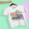 NASCAR Daytona 500 Car 92 Mens and Womens Short Sleeve T-Shirt (Large, Pink) view 2