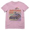 NASCAR Daytona 500 Car 92 Mens and Womens Short Sleeve T-Shirt (Large, Pink) view 3