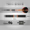 RED DRAGON Amberjack 18 Softip Professional 18 Gram Dart Set with Flights and Shafts view 4