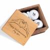 Personalized Golf Gift Set With Luxury Wooden Box - Custom Balls and Accessories for Golfer, Golf Lover, Coach, Boss, Couple on Anniversary, Birthday, Retirement view 1