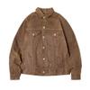 VMAKBUWIS Retro Male Oil Waxed Jacket Canvas Cotton Khaki Military Uniform Casual Work Coats view 1