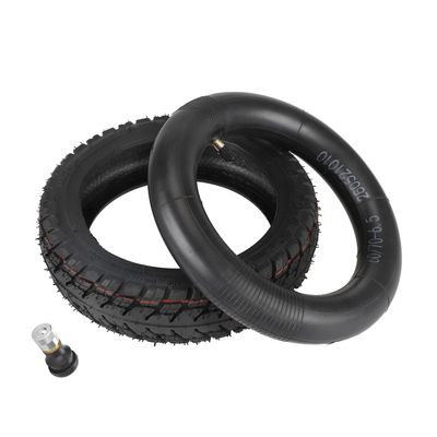 LHROPA 60/70-6.5 10-inch Rubber Explosion-proof Tubeless Tire + 10 inner Tube Replace for Segway Ninebot Max/Max G30LP G30 G30E Electric Kick Scooter Wheel Parts