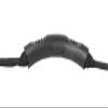 Black Rubber Handle Carry Grip for Kayaks, Boating, Coolers, Lifting Handles, Bags and Replacement Parts Outdoor Accessories (5) view 3
