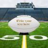 Teegarb Letter Blanket Personalized Football Coach Team Name for Son Nephew Sports Fans Customized to My Son Football Photo Game Accessories for Son from Dad Mom Custom Sports Ball Fans Picture view 3