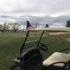 Caddie Buddy American Flag Golf Cart Mount view 4