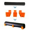 PCM Foam Roller Stabilizers Fits 6" Diameter Foam Rollers - Set of 3 Fitness Training Equipment for Full Body Workouts - Durable Gym & Home Unique core Exercise Accessories view 2