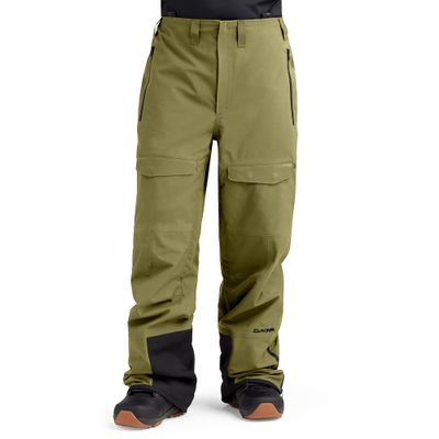 Dakine Men's Reach 20K 2L Snowboard Pant  Waterproof Breathable Recycled Shell Pants with RECCO, Earth Green, Large