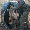 Primos Hunting Primos Full Frontal Hunting Blind, One Way See-Through Ground Blind in Veil Camo view 4