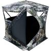 Primos Hunting Primos Hide-N-Sneak Hunting Blind, 270 Degree Ground Blind with Silent Slide Windows in Veil Camo view 2