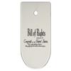 NDZ Performance Magazine Base Plate Finger Extension for CZ P10 S, SC, C, F  Fits 9mm 10 Rd Magazines  Anodized Aluminum  Laser Engraved  Made in USA, Silver, Bill of Rights Script Text view 1