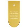 NDZ Performance Magazine Base Plate Finger Extension for CZ P10 S, SC, C, F  Fits 9mm 10 Rd Magazines  Anodized Aluminum  Laser Engraved  Made in USA, Gold, Bible Proverbs 30:5 view 1