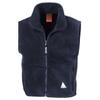Result R37JY Kids Polartherm Fleece Bodywarmer - Navy - 12-14 Years view 1