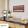 Georgia Bulldogs Football - 42x15.5-inch Single Mat, Select Framed Picture by Blakeway Panoramas view 2