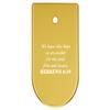 NDZ Performance Magazine Base Plate Finger Extension for CZ P10 S, SC, C, F  Fits 9mm 10 Rd Magazines  Anodized Aluminum  Laser Engraved  Made in USA, Gold, Bible Hebrews 6:19 view 1