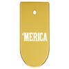 NDZ Performance Magazine Base Plate Finger Extension for CZ P10 S, SC, C, F  Fits 9mm 10 Rd Magazines  Anodized Aluminum  Laser Engraved  Made in USA, Gold, Merica view 1
