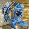 AMAZING HORSE STUFF Double Horse Nylon Driving Harness in Navy & Light Blue (Full, Cob, Pony, Shetland & Mini) (Shetland) view 3