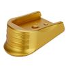 NDZ Performance Magazine Base Plate Finger Extension for CZ P10 S, SC, C, F  Fits 9mm 10 Rd Magazines  Anodized Aluminum  Laser Engraved  Made in USA, Gold, John 3:16 view 2