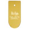 NDZ Performance Magazine Base Plate Finger Extension for CZ P10 S, SC, C, F  Fits 9mm 10 Rd Magazines  Anodized Aluminum  Laser Engraved  Made in USA, Gold, Bill of Rights Script Text view 1
