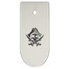 NDZ Performance Magazine Base Plate Finger Extension for CZ P10 S, SC, C, F  Fits 9mm 10 Rd Magazines  Anodized Aluminum  Laser Engraved  Made in USA, Silver, Calico Jack Jolly Roger view 1