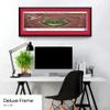 Georgia Bulldogs Football - 44x18-inch Double Mat, Deluxe Framed Picture by Blakeway Panoramas view 3