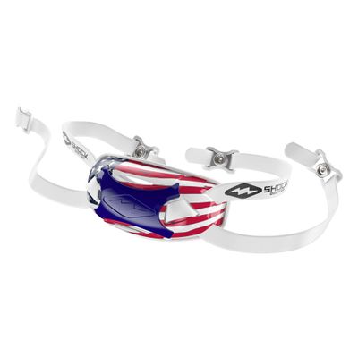 Shock Doctor Showtime Chin Strap Limited Edition YTH Flag OSFM