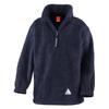Result R33JY Kids Zip Neck Polartherm Fleece - Navy - 8-10 Years view 1