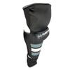 Hagan H-6.0 Shin Guard  Premium shin Guards for Intense DEK Hockey and Broomball Play, offering Strong Impact Protection, Cushioned Padding, a Durable Lightweight Design, and an Adjustable fit, 15" view 3