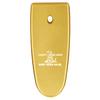 NDZ Performance Magazine Base Plate Finger Extension for Smith & Wesson M&P Shield EZ 9mm, Laser Engraved Aluminum in Gold - Don't Tread On Me Liberty and Death view 1