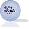 Team Bride Golf Balls 6 Pack - Great Gift Idea | Gift for Golfer | Novelty Golf Balls | Golf Humor | for Brides view 3