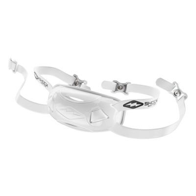 Showtime Chin Strap Solid White OSFM