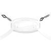 Showtime Chin Strap Solid White OSFM view 2