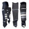 Hagan H-6.0 Shin Guard  Premium shin Guards for Intense DEK Hockey and Broomball Play, offering Strong Impact Protection, Cushioned Padding, a Durable Lightweight Design, and an Adjustable fit, 13" view 1