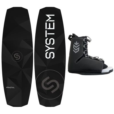 Hyperlite Wakeboard Package Vaopr Wakeboard System Tour Wakeboard Bindings Fits Boot Sizes 8-14! 135, 139, 143 cm (Fractal 135 cm)