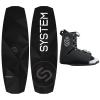 Hyperlite Wakeboard Package Vaopr Wakeboard System Tour Wakeboard Bindings Fits Boot Sizes 8-14! 135, 139, 143 cm (Fractal 135 cm) view 1