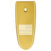 NDZ Performance Magazine Base Plate Finger Extension for Smith & Wesson M&P Shield EZ 9mm, Laser Engraved Aluminum in Gold - US Flag Inverse Alternate view 1