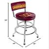 ARCADE1UP NFL Blitz High Back Stool with Adjustable Height and Swiveling Padded Seat (Washington Commanders) view 2