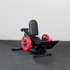 Titan Fitness Plate-Loaded Dedicated Linear Hack Squat Press Machine, 700 LB Sled Carriage, Compact Leg Press view 3
